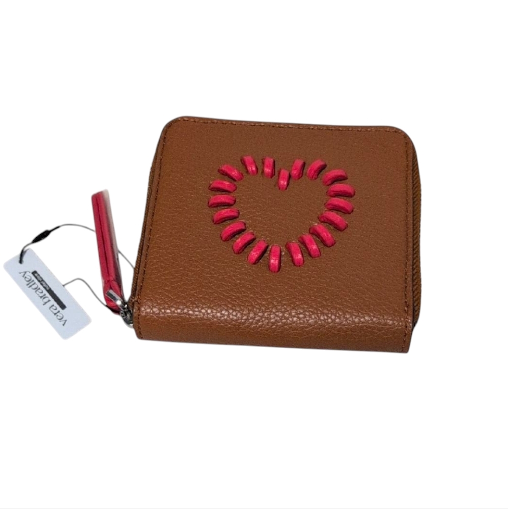 Vera Bradley Outlet Faux Leather Essential Small Zip-Around Wallet